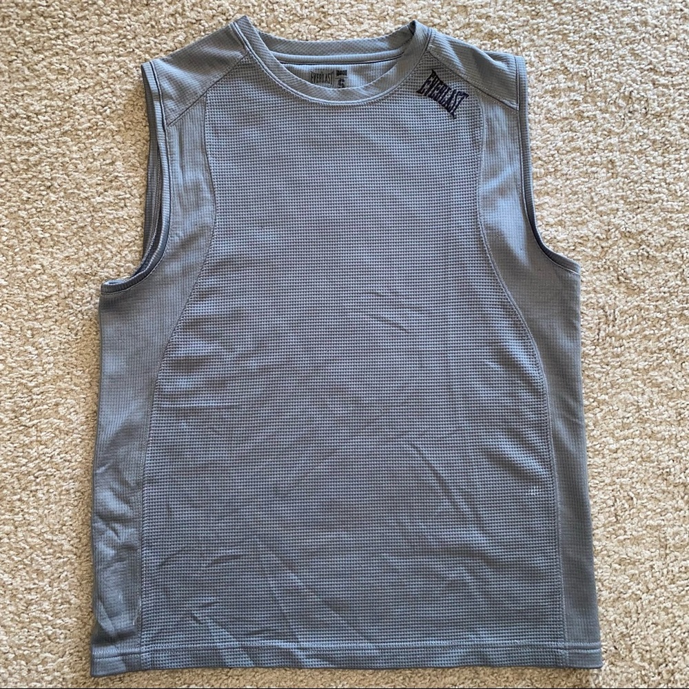 Men’s Everlast Gray Training Sleeveless Shirt Size Small